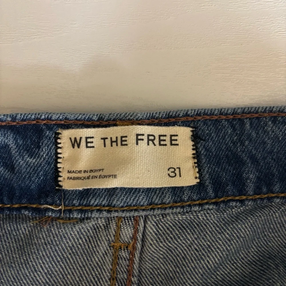 We The Free The Stride Jean Wide Leg Blue 31 NWT